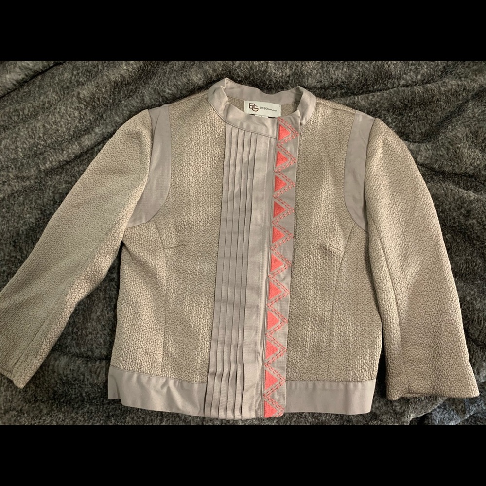 BCBG crop jacket